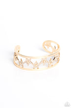 Load image into Gallery viewer, paparazzi-accessories-starry-suffragette-gold-bracelet