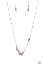 Load image into Gallery viewer, paparazzi-accessories-cant-butterfly-me-love-pink-necklace