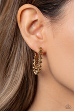 Load image into Gallery viewer, The Way You Make Me WHEEL - Gold Earrings - Paparazzi Jewelry