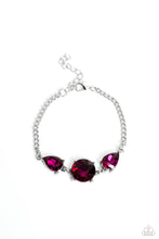 Load image into Gallery viewer, paparazzi-accessories-twinkling-trio-pink-bracelet