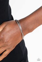 Load image into Gallery viewer, Coachella Curls - Silver Bracelet - Paparazzi Jewelry