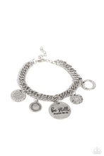Load image into Gallery viewer, paparazzi-accessories-glitter-and-grace-white-bracelet