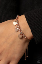 Load image into Gallery viewer, Romance Tale - Rose Gold Bracelet - Paparazzi Jewelry
