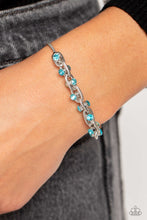 Load image into Gallery viewer, Intertwined Illusion - Blue Bracelet - Paparazzi Jewelry