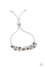 Load image into Gallery viewer, paparazzi-accessories-intertwined-illusion-purple-bracelet