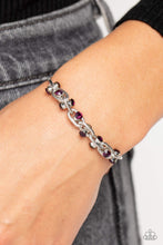 Load image into Gallery viewer, Intertwined Illusion - Purple Bracelet - Paparazzi Jewelry