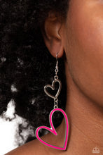 Load image into Gallery viewer, Pristine Pizzazz - Pink Earrings - Paparazzi Jewelry