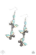 Load image into Gallery viewer, paparazzi-accessories-spirited-soar-blue-earrings