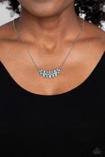 Load image into Gallery viewer, Lustrous Laurels - Green Necklace - Paparazzi Jewelry