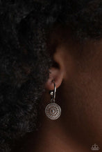 Load image into Gallery viewer, Mandala Maiden - Silver Earrings - Paparazzi Jewelry