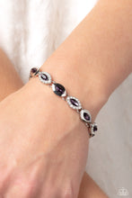 Load image into Gallery viewer, Some Serious Sparkle - Purple Bracelet - Paparazzi Jewelry