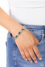 Load image into Gallery viewer, Infinite Impression - Green Bracelet - Paparazzi Jewelry