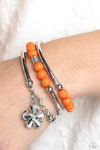 Load image into Gallery viewer, Off the WRAP - Orange Bracelet - Paparazzi Jewelry