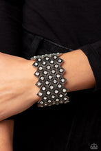Load image into Gallery viewer, DECO in the Rough - White Bracelet - Paparazzi Jewelry