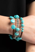 Load image into Gallery viewer, Operation Outdoors - Blue Bracelet - Paparazzi Jewelry