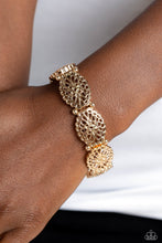 Load image into Gallery viewer, Curly Chic - Gold Bracelet - Paparazzi Jewelry