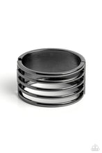 Load image into Gallery viewer, paparazzi-accessories-wayward-warrior-black-bracelet