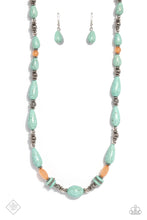 Load image into Gallery viewer, paparazzi-accessories-nile-river-redux-blue-necklace
