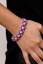 Load image into Gallery viewer, Pop Art Party - Purple Bracelet - Paparazzi Jewelry
