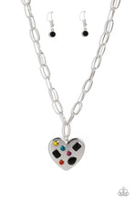 Load image into Gallery viewer, paparazzi-accessories-online-dating-black-necklace