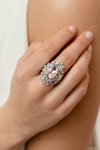 Load image into Gallery viewer, Dynamic Diadem - Pink Ring - Paparazzi Jewelry