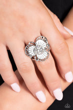 Load image into Gallery viewer, Tropical Trillium - White Ring - Paparazzi Jewelry