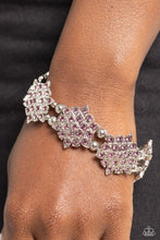 Load image into Gallery viewer, Scintillating Snowflakes - Purple Bracelet - Paparazzi Jewelry