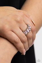 Load image into Gallery viewer, Kaleidoscopic Knockout - Pink Ring - Paparazzi Jewelry