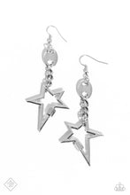 Load image into Gallery viewer, paparazzi-accessories-iconic-impression-silver-earrings