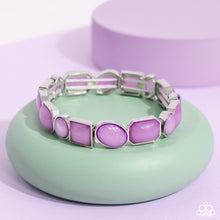 Load image into Gallery viewer, Giving Geometrics - Purple Bracelet - Paparazzi Jewelry