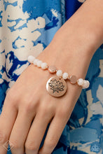 Load image into Gallery viewer, Leisurely Lotus - Rose Gold Bracelet - Paparazzi Jewelry