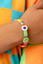 Load image into Gallery viewer, Colorblock Cameo - Multi Bracelet - Paparazzi Jewelry