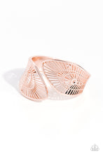 Load image into Gallery viewer, paparazzi-accessories-palatial-palms-rose-gold