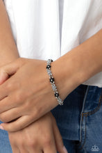 Load image into Gallery viewer, Deep-Seeded Dimension - Black Bracelet - Paparazzi Jewelry