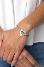 Load image into Gallery viewer, PAW-sitively Perfect - Silver Bracelet - Paparazzi Jewelry