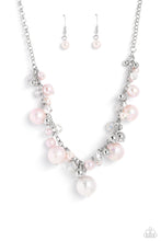 Load image into Gallery viewer, paparazzi-accessories-scratched-shimmer-pink-necklace