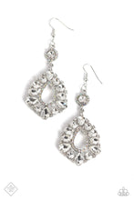 Load image into Gallery viewer, paparazzi-accessories-happily-ever-exquisite-white-earrings