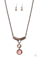 Load image into Gallery viewer, paparazzi-accessories-alluring-andante-copper-necklace