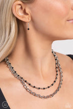 Load image into Gallery viewer, A Pop of Color - Black Necklace - Paparazzi Jewelry