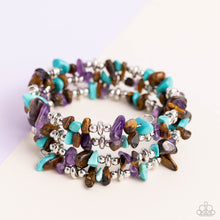 Load image into Gallery viewer, Stacking Stones - Brown Bracelet - Paparazzi Jewelry