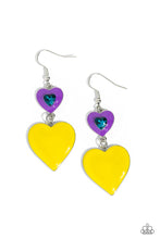 Load image into Gallery viewer, paparazzi-accessories-flirting-with-fashion-purple-earrings