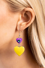 Load image into Gallery viewer, Flirting with Fashion - Purple Earrings - Paparazzi Jewelry