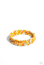 Load image into Gallery viewer, paparazzi-accessories-coiled-candy-yellow-bracelet