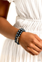 Load image into Gallery viewer, Shopaholic Showdown - Blue Bracelet - Paparazzi Jewelry