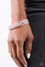 Load image into Gallery viewer, Dreamy Debut - Pink Bracelet - Paparazzi Jewelry