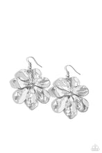 Load image into Gallery viewer, paparazzi-accessories-hinging-hallmark-silver-earrings