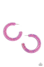 Load image into Gallery viewer, paparazzi-accessories-flawless-fashion-pink-earrings