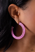 Load image into Gallery viewer, Flawless Fashion - Pink Earrings - Paparazzi Jewelry