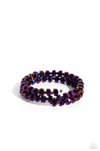 Load image into Gallery viewer, paparazzi-accessories-seriously-stellar-purple-bracelet