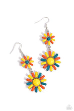 Load image into Gallery viewer, paparazzi-accessories-sun-wild-yellow-earrings